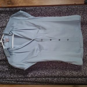 Ann Taylor light blue blouse size 4
